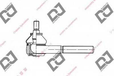 DJ PARTS de1130 -  Наконечник поперечной рулевой тяги